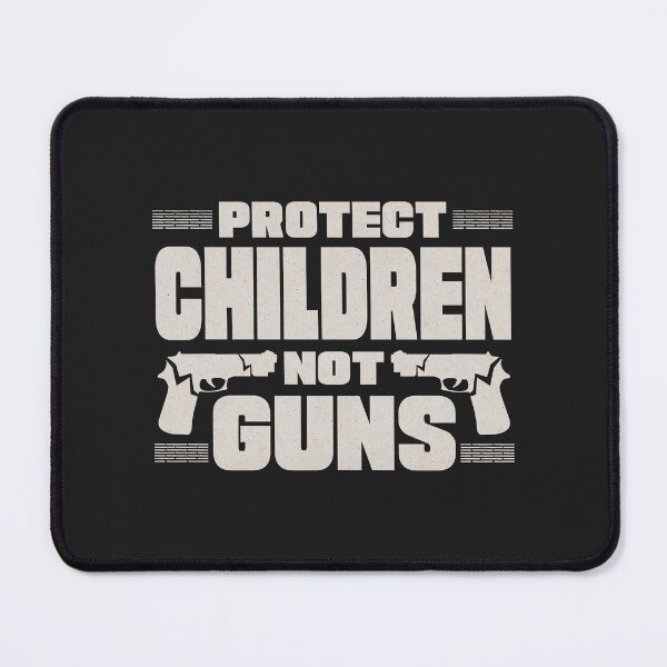 Item preview, protect children not guns - motivational Quote designed and sold by VichallanStudio.