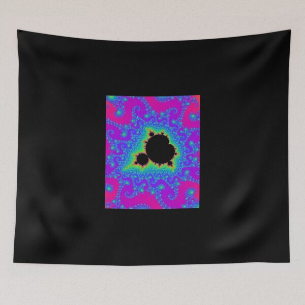 Item preview, The Mandelbrot Set In Pink Graphic T-Shirt designed and sold by lelaalicesr.
