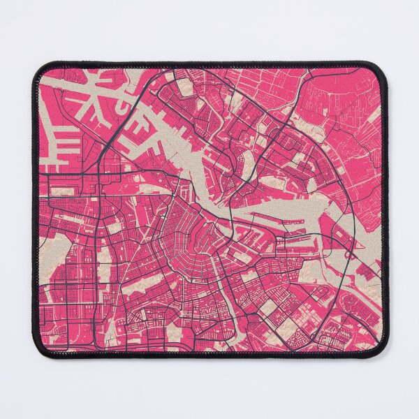 Item preview, Amsterdam City Map of Netherlands - Blossom designed and sold by deMAP.
