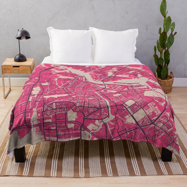 Item preview, Amsterdam City Map of Netherlands - Blossom designed and sold by deMAP.