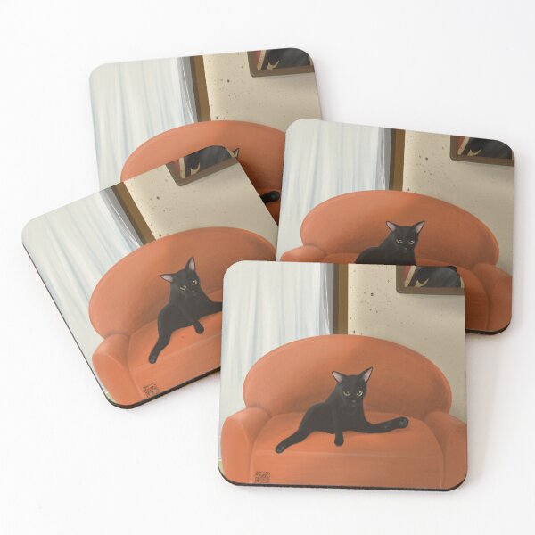 Item preview, Vintage Cat T-Shirt Sofa Gift Men designed and sold by CharleeRobertsg.