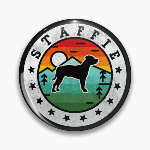Item preview, Staffie Dog Summer Vintage designed and sold by rafaeltto.