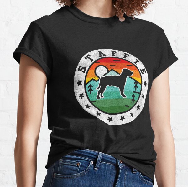Item preview, Staffie Dog Summer Vintage designed and sold by rafaeltto.
