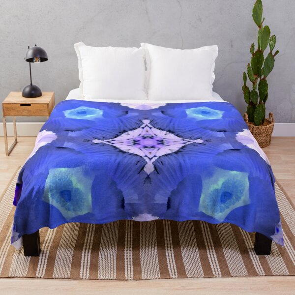 Item preview, blue iris mandala designed and sold by anata77.