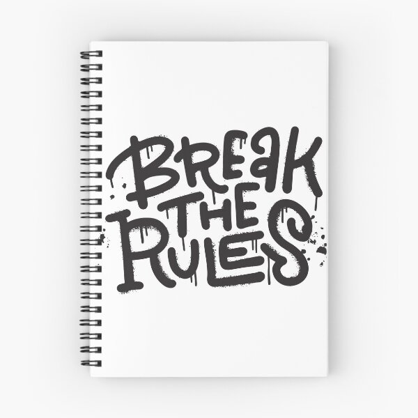 Item preview, Break the Rules designed and sold by I'm  Redz.