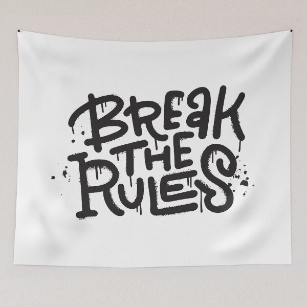 Item preview, Break the Rules designed and sold by I'm  Redz.