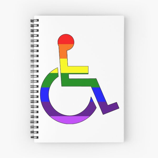 Item preview, Disabled LGBTQ Pride designed and sold by NatLeBrunDesign.