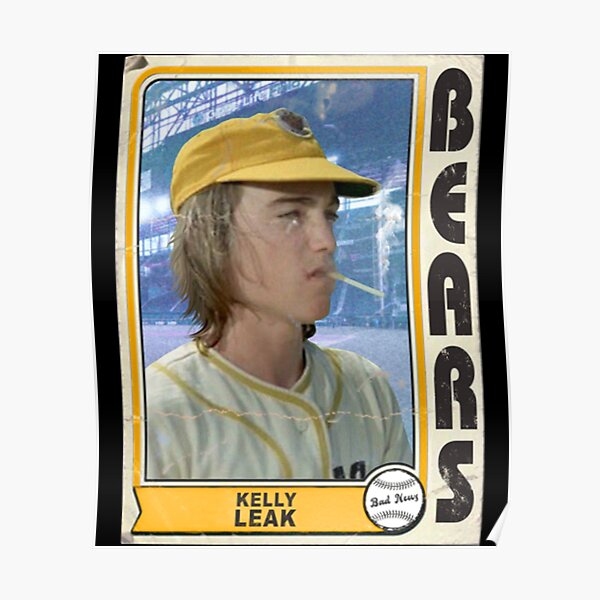 Custom Mens Movie Jersey Kelly Leak #3 Bad News Bears Baseball Jersey 