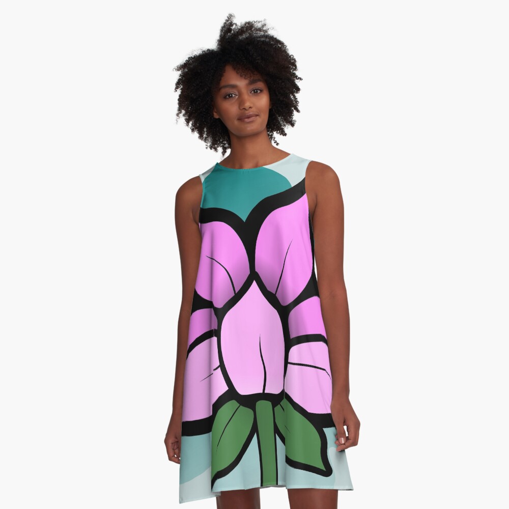 Item preview, A-Line Dress designed and sold by uniquesanja.
