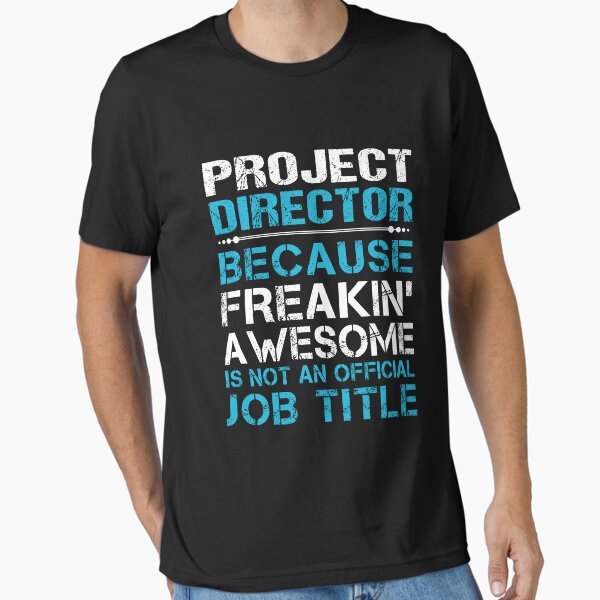 Vista previa del artículo con la obra «Camiseta de director de proyecto - Camiseta de artículo de regalo increíble», diseñado y vendido por watkinsmat.