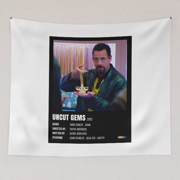 Item preview, Minimalist Poster Uncut Gems Awesome First Day designed and sold by Mariamdevon.