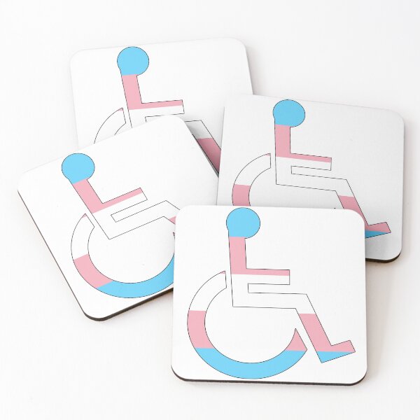 Item preview, Disabled Trans Pride designed and sold by NatLeBrunDesign.