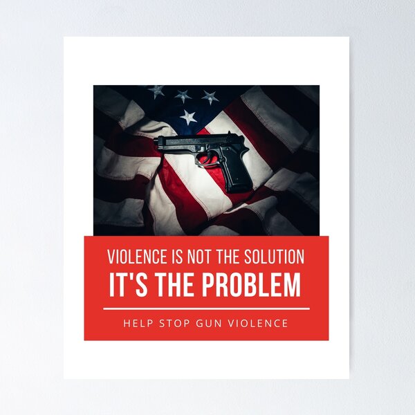 Item preview, STOP GUN VIOLENCE designed and sold by thatoldguy.