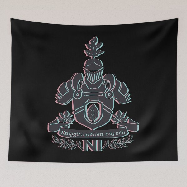 Item preview, Knights Kniggits Whom Sayeth NI Psychedelic 3D Design designed and sold by JakeRhodes.