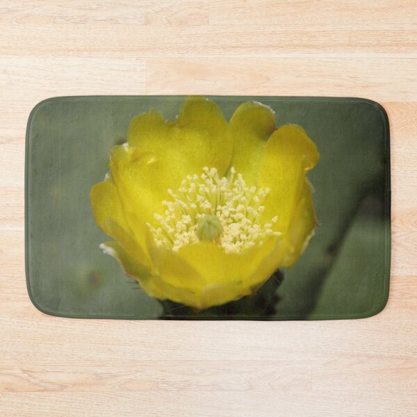 Item preview, Yellow Cactus Pear Flower Close Up Photography designed and sold by taiche.