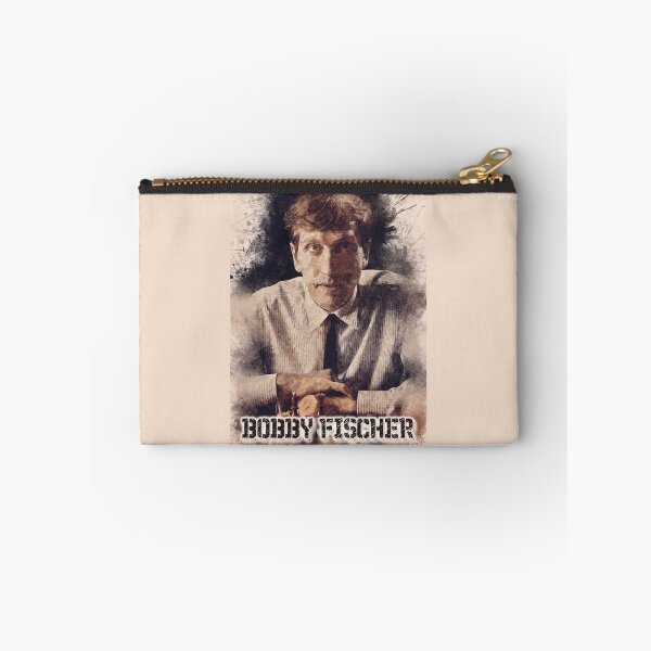 Item preview, Bobby Fischer ✪ A TRIBUTE to The Legend ✪ Watercolor Portrait of a chess master designed and sold by Naumovski.