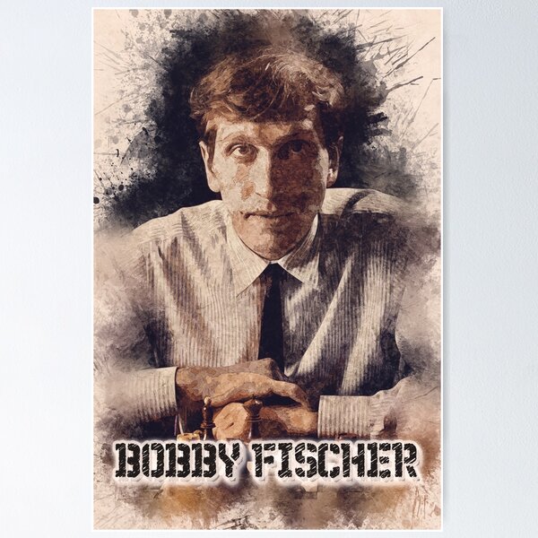 Poster Bobby Fischer World Chess Champion A4 A3 Poster 