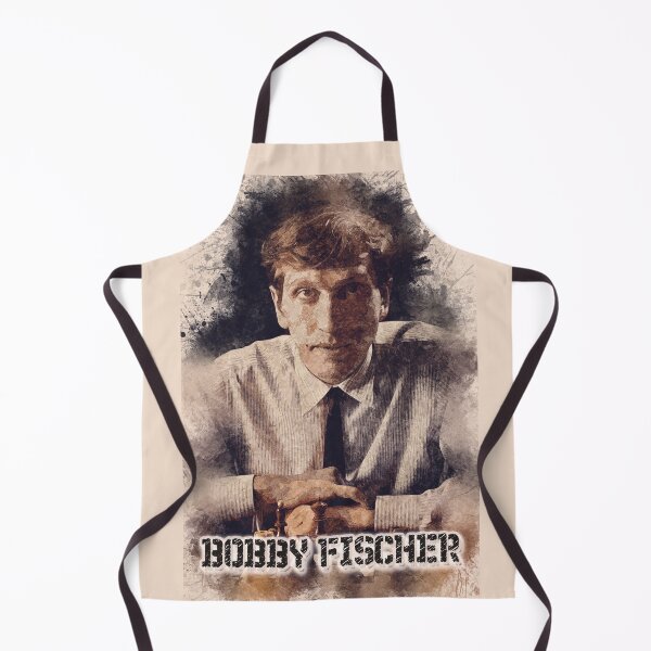 Item preview, Bobby Fischer ✪ A TRIBUTE to The Legend ✪ Watercolor Portrait of a chess master designed and sold by Naumovski.