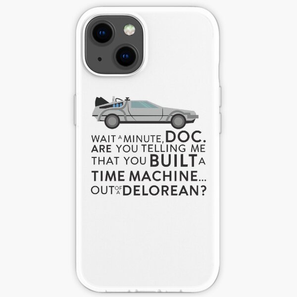 Back To The Future iPhone Soft Case
