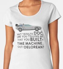 Back To The Future Women's Premium T-Shirt