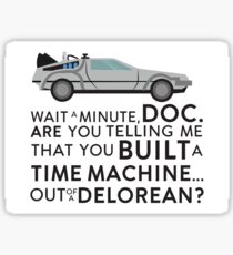 Back To The Future Sticker