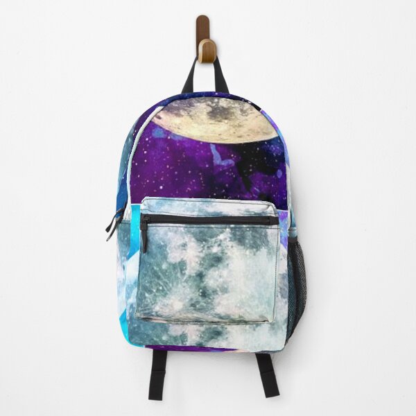 Item preview, A cool full grey moon floating in space Art. designed and sold by BEAUTY ⭐⭐⭐⭐⭐.