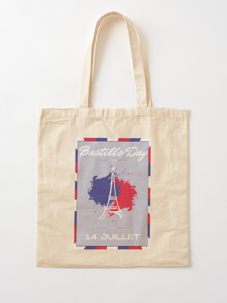 Happy Bastille Day Vintage Illustration. Joyeux Quatorze Juillet. La Jour  de La Bastille. 14 Juillet 1789. Tote Bag for Sale by Boejels