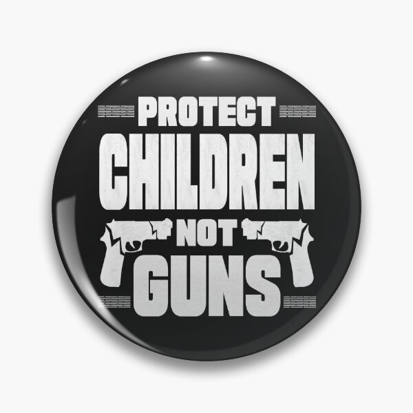 Item preview, protect children not guns - motivational Quote designed and sold by VichallanStudio.