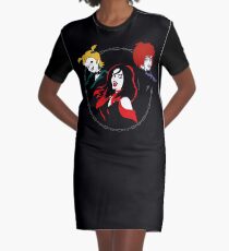 Hexe Mädchen T-Shirt Kleid