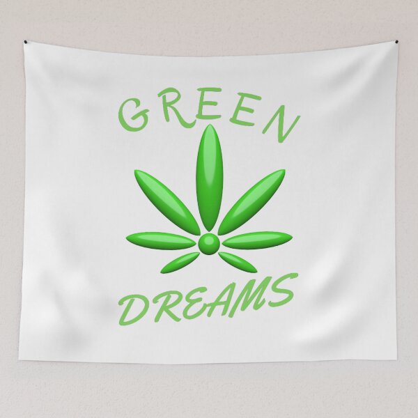 Item preview, Green Dreams, Smoke Weed Everyday, Ganja, Cannabis, Marijuana, designed and sold by BestDesignbySof.