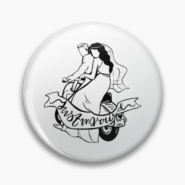 Item preview, Just married designed and sold by SolArt88.