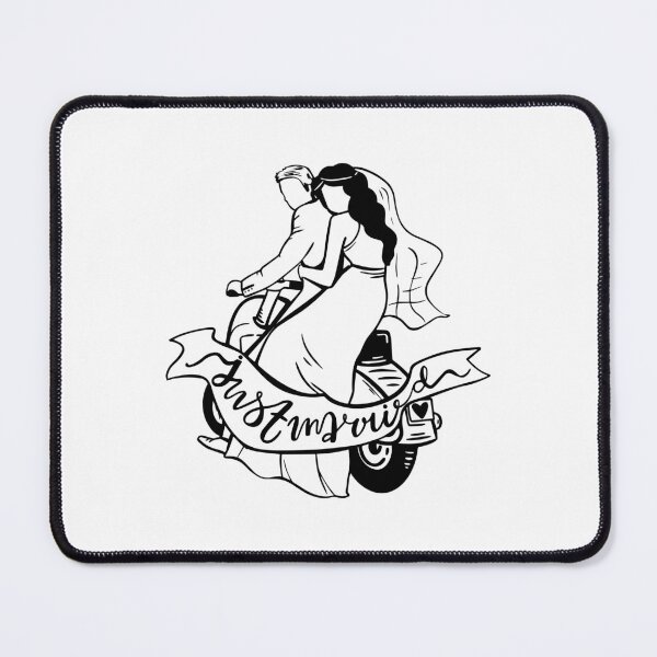 Item preview, Just married designed and sold by SolArt88.