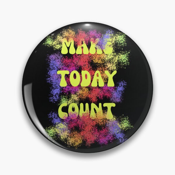 Item preview, Make Today Count bright Colors designed and sold by RedSparkle.