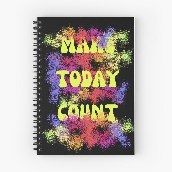 Item preview, Make Today Count bright Colors designed and sold by RedSparkle.