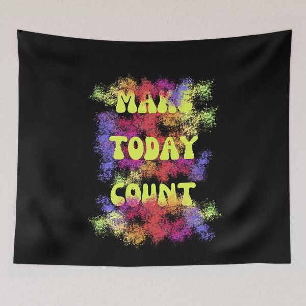 Item preview, Make Today Count bright Colors designed and sold by RedSparkle.