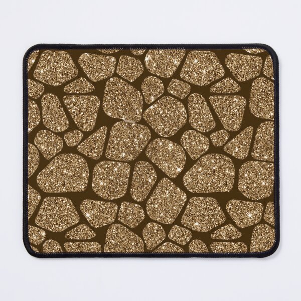 Item preview, Gold Glitter Giraffe Animal Print on Brown designed and sold by Paulele.