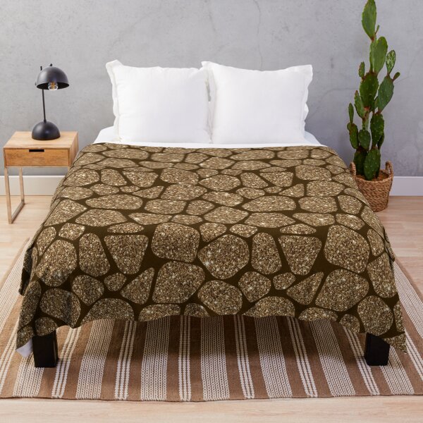 Item preview, Gold Glitter Giraffe Animal Print on Brown designed and sold by Paulele.