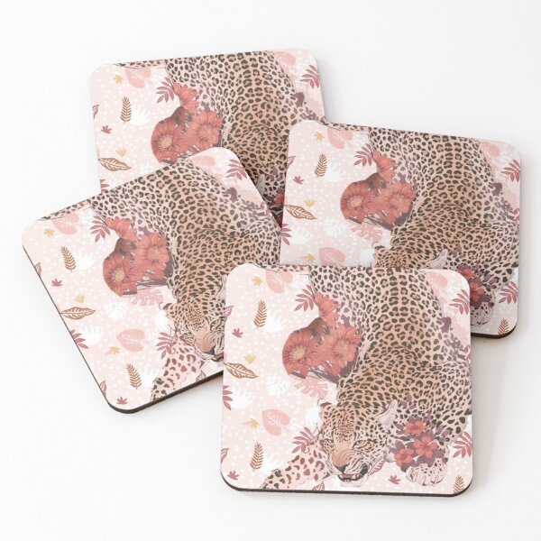 Artikelvorschau, Rosa Leopard entworfen und verkauft von Scarfi.