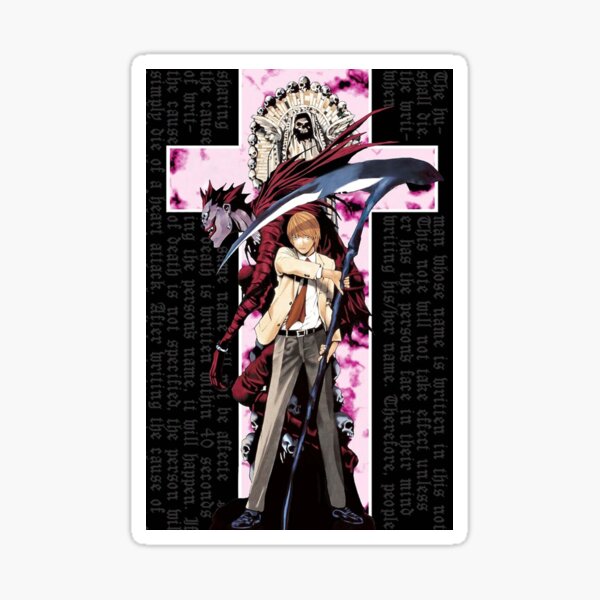 Kira's With Deadly Note Sticker