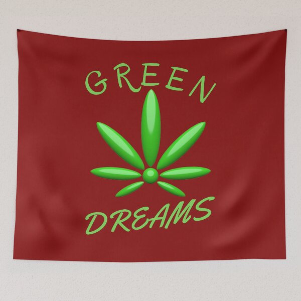 Item preview, Green Dreams, Smoke Weed Everyday, Ganja, Cannabis, Marijuana, designed and sold by BestDesignbySof.