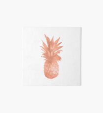 Pineapple Rose Gold Art Board