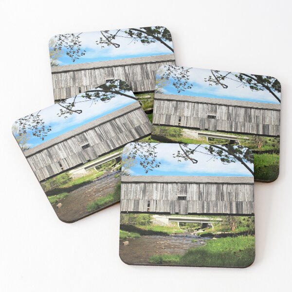 Item preview, Moosehorn Creek Covered Bridge designed and sold by Kathleen Daley.