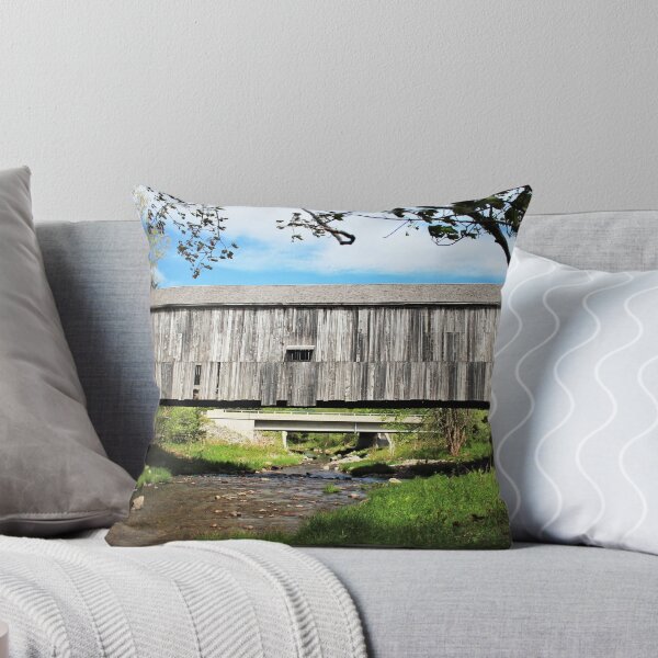 Item preview, Moosehorn Creek Covered Bridge designed and sold by Kathleen Daley.