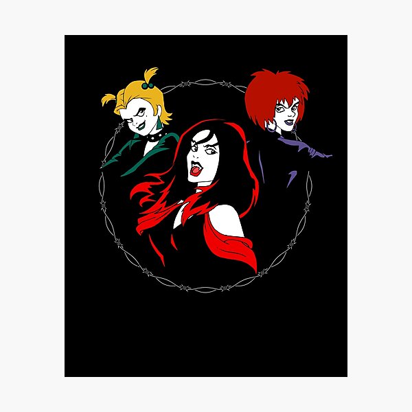 Hex Girls Photographic Print