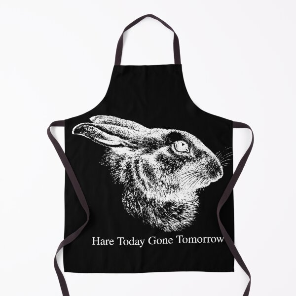Item preview, Hare Today Gone Tomorrow Save Wildlife Rabbit designed and sold by stuartsemporium.