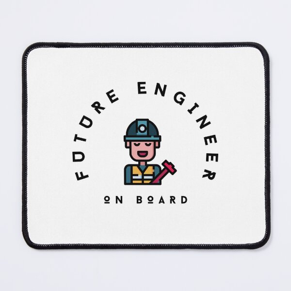 Item preview, Future Engineer gift babies baby shower student designed and sold by Atheneadesign.