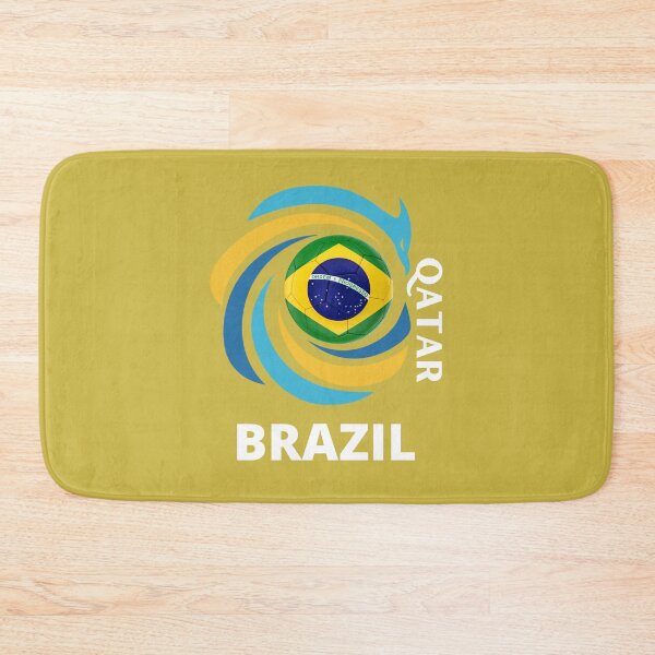 Item preview, Qatar Football soccer team Brazil designed and sold by DesignsbyMona.