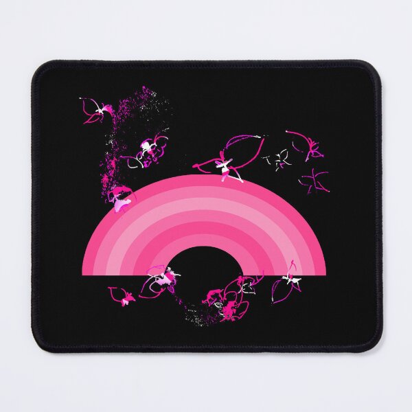 Item preview, Pink Rainbow Surrounded by Pink Firework  designed and sold by Artstastic.