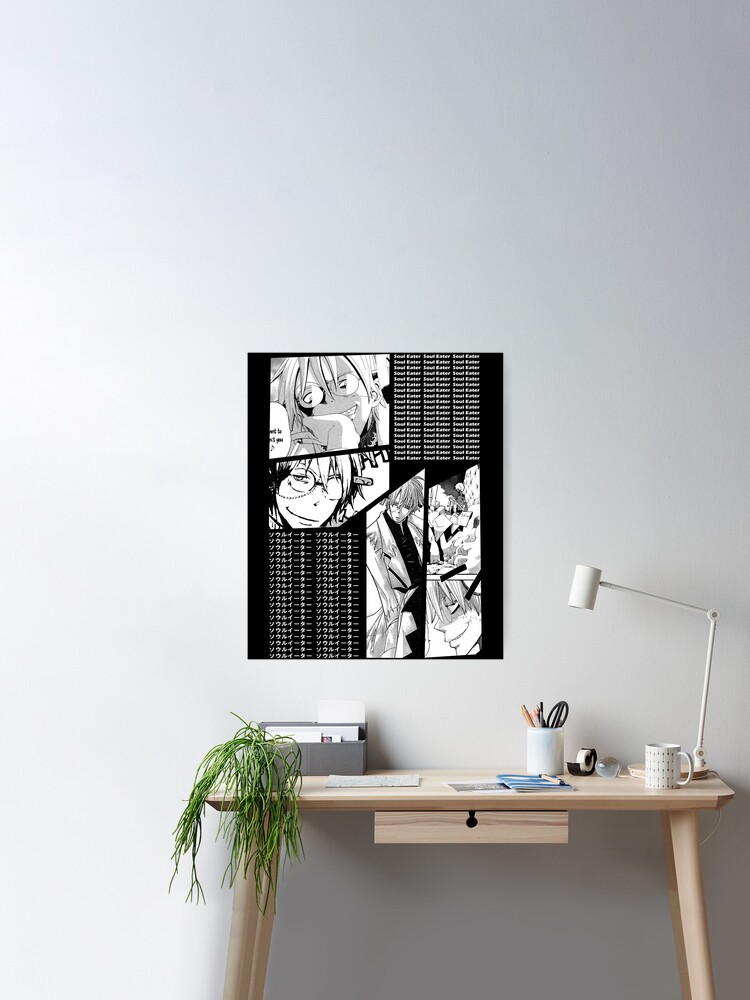 soul eater anime manga' Poster, picture, metal print, paint by GPANSOR  Parakan