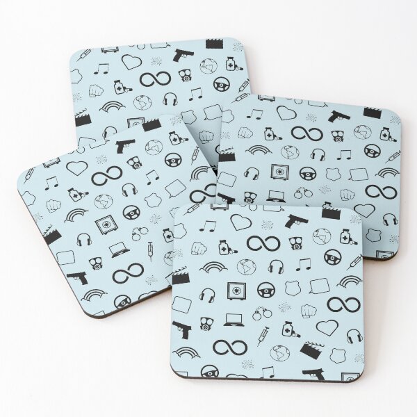 Item preview, Sense8 pattern - black  designed and sold by manuluce.